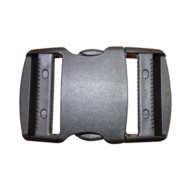 Side release double pull buckle 1 (specify male or female)