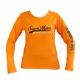 Classic Ladies Orange Long Sleeve T-Shirt