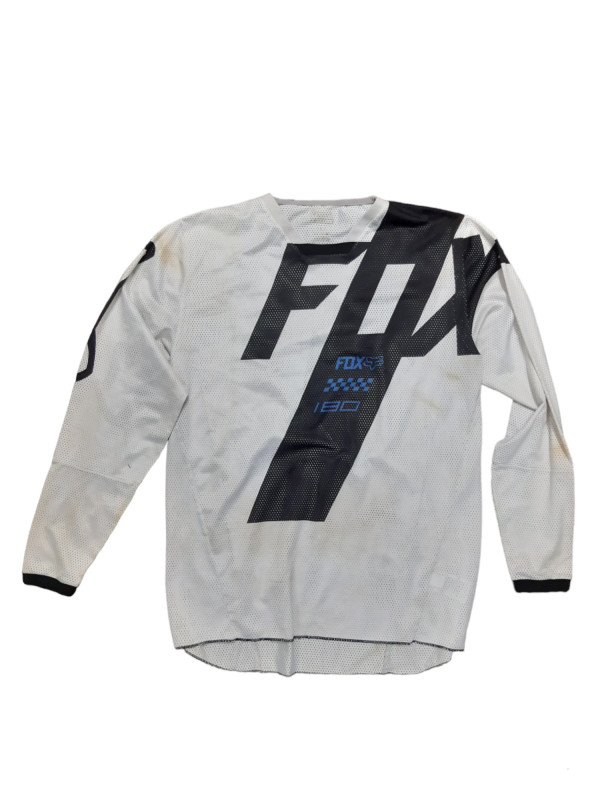 FOX Summer Riding Shirt (White & Black)