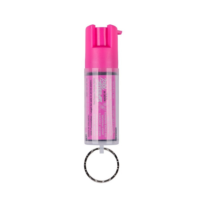 Pink Pepper Spray with Key Ring