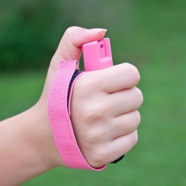Pink Runner Pepper Gel with Adjustable Hand Strap (small clam)