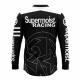 Supermoist Fast Black & White Endouro & MX Riding Shirt