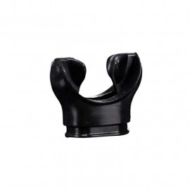 BLACK SILICONE MOUTHPIECE FOR OCTOPUS