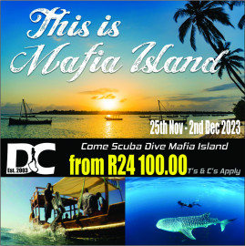 25 November - 2 December 2023 - Mafia Island, Tanzania