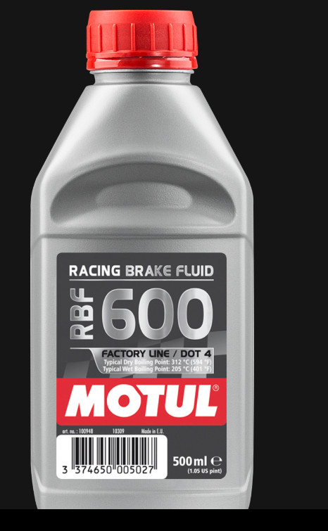 Motul RBF 600 Racing Brake Fluid (500 ml)