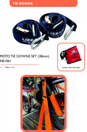 Moto Tie Downs set 2M  25/2000