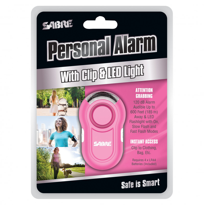 PERSONAL ALARM ROSE GOLD W/LED